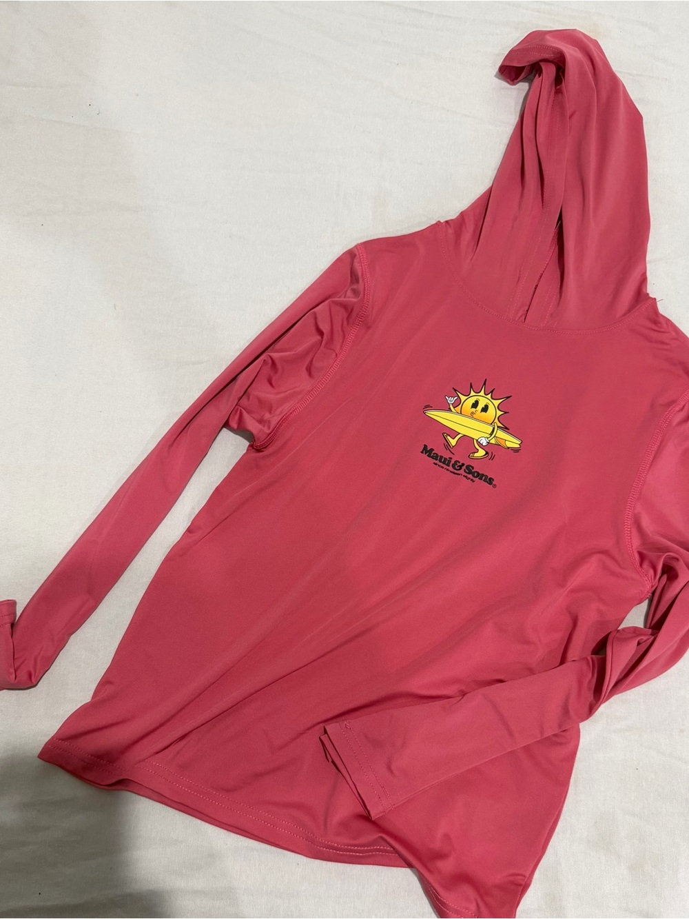 Maui & Sons UPF 50+ Sun Hoodie/ Rash Guard